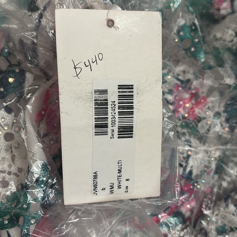 JVN by Jovani Floral Beaded Gown NWT - Picture 11 of 11